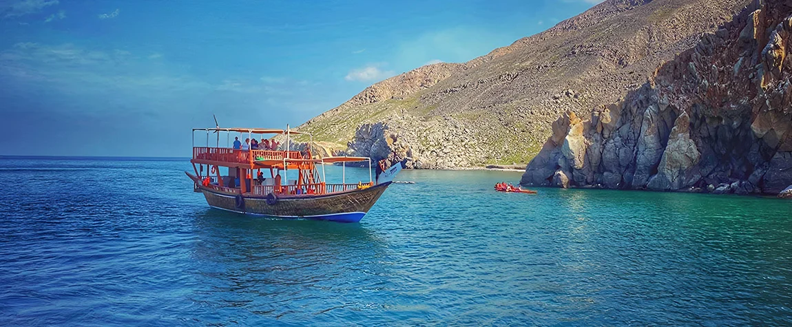Full-Day Dibba Al Fujairah Cruise: Explore Crystal Clear Waters and Majestic Views Beyond the Horizon